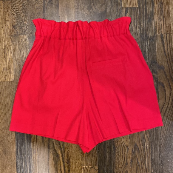 Maje red shorts - Picture 3 of 4